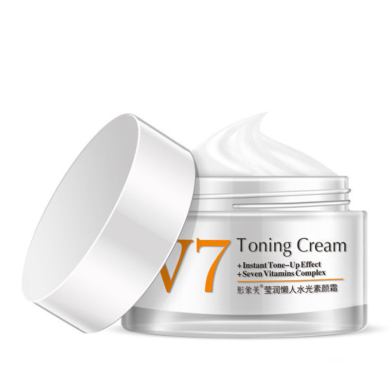 Crema facial que ilumina el tono de la piel, crema “lazy” (de aplicación rápida y práctica).