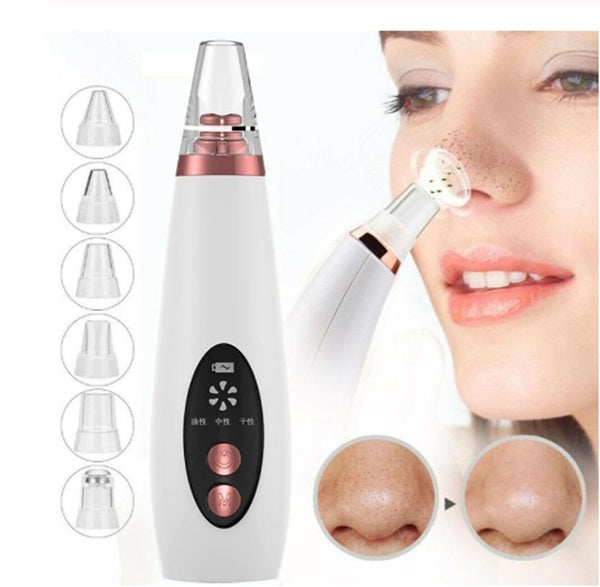 Instrumento cosmético doméstico para limpiar los poros.
Aparato succionador de puntos negros, nuevo modelo.