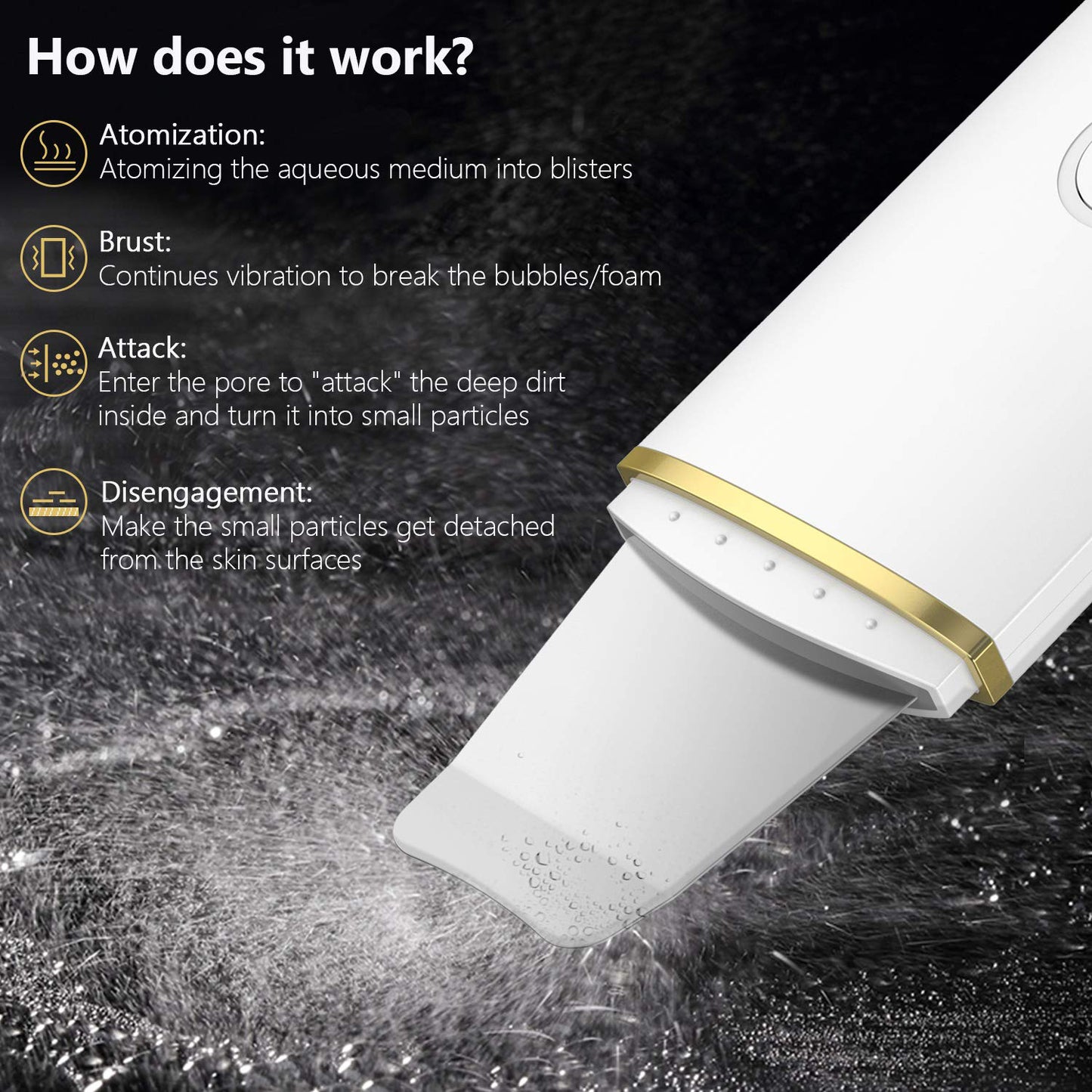 Limpieza de poros y limpiador facial.