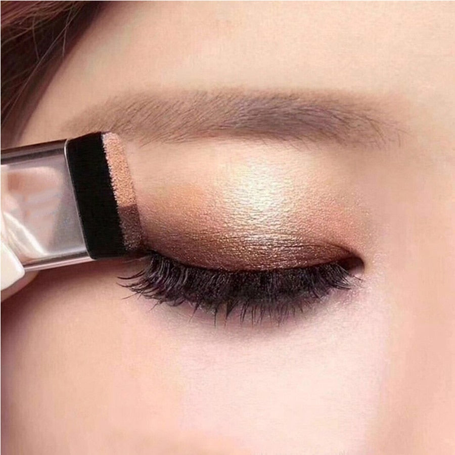 Paleta de sombras de ojos LAIKOU de doble color.