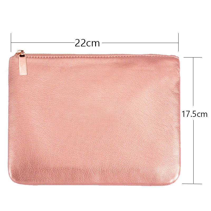 Set de 15 brochas de maquillaje con estuche.
