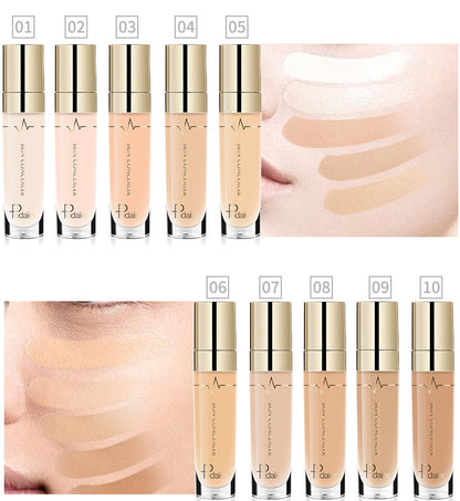Base Pudaier hidratante profesional para el rostro, maquillaje de larga duración, corrector práctico, cosmético corrector.