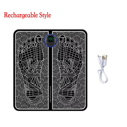 Electric Foot Massager Pad Muscle Massage Relaxation Trainer for Massage Fitness Outdoor Sport Home Family Relax