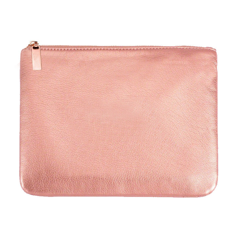 Set de 15 brochas de maquillaje con estuche.