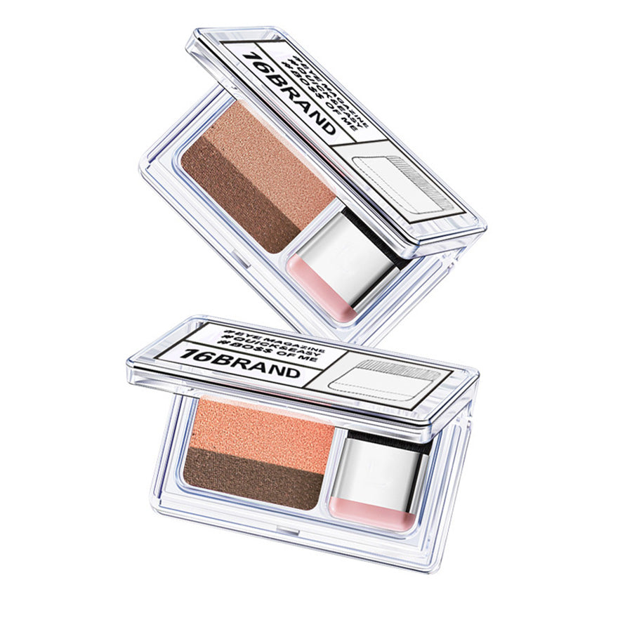 Paleta de sombras de ojos LAIKOU de doble color.
