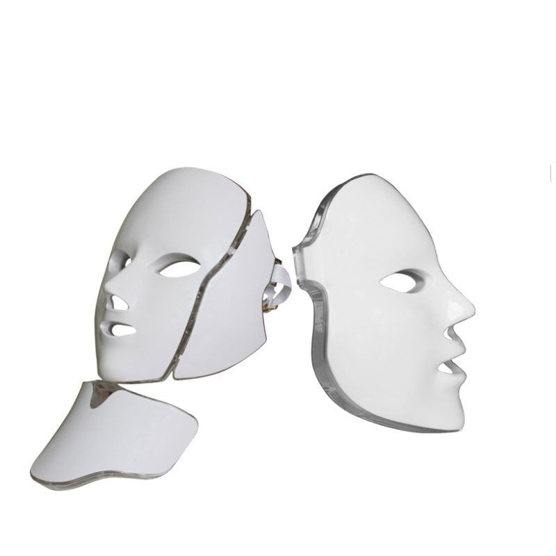 Instrumento de belleza con máscara de luz LED de 7 colores.