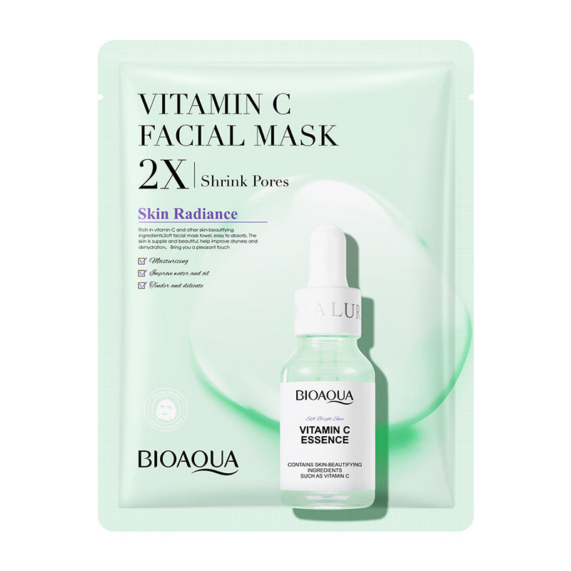 Mascarilla facial de colágeno hidratante y reafirmante.