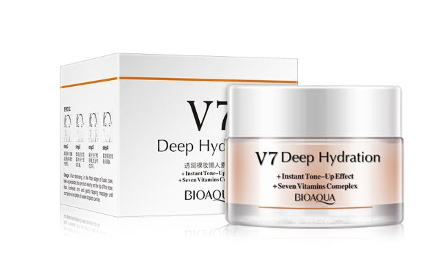 Crema facial que ilumina el tono de la piel, crema “lazy” (de aplicación rápida y práctica).