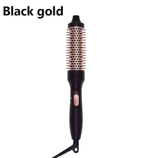 PTC Heated Curling Iron Brush 32Mm Thermal round Brush anti Scald Hair Styler Volumizing Curler for Home Salon Use