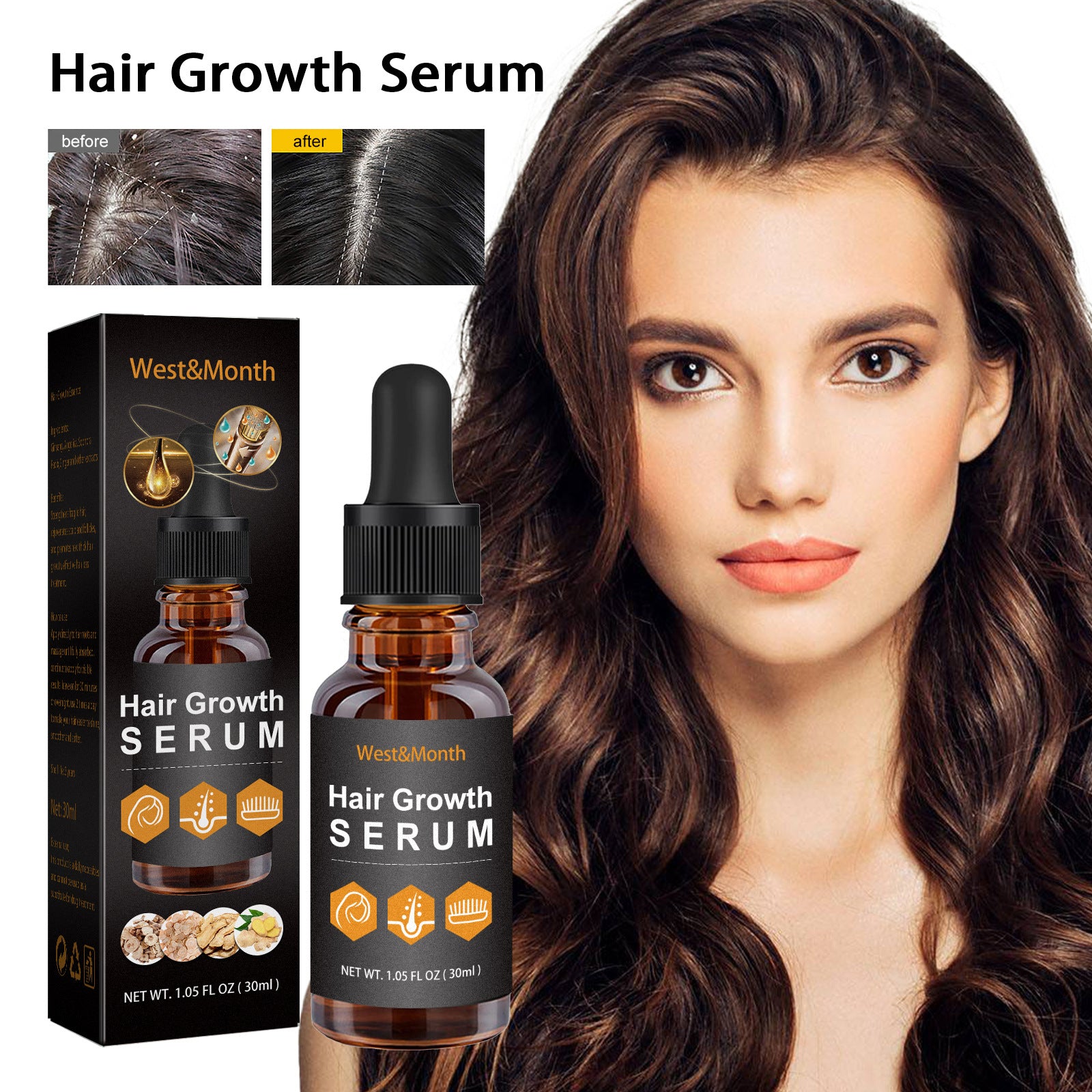 Aceite Esencial para el Crecimiento y Reparación del Cabello