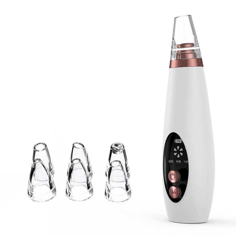 Instrumento cosmético doméstico para limpiar los poros.
Aparato succionador de puntos negros, nuevo modelo.