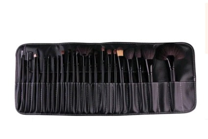 Brochas de maquillaje de 24 puntas.
Set de 24 pinceles en un solo cepillo.