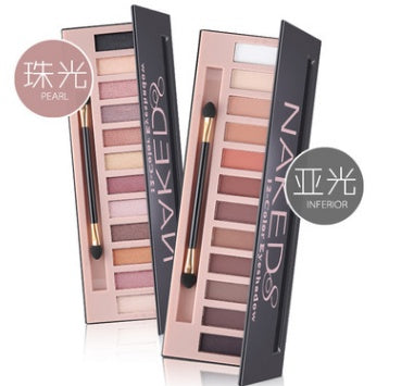 Paleta de sombras de ojos.