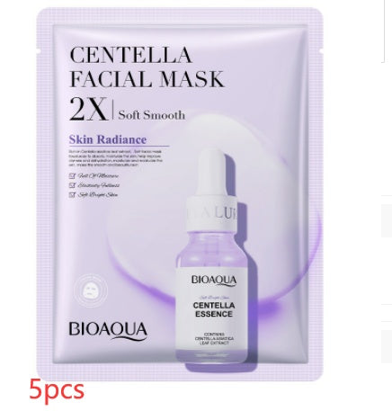 Mascarilla facial de colágeno hidratante y reafirmante.
