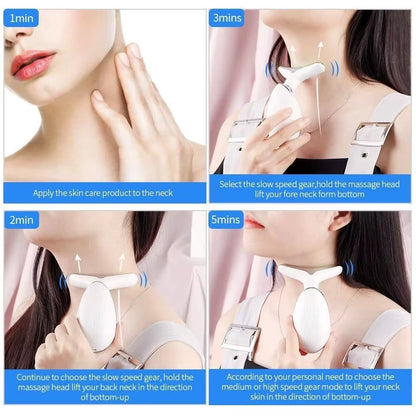 Microcurrent Facial Massager – Lift & Firm Skin, Reduce Wrinkles Face, Neck & Eye Rejuvenation
