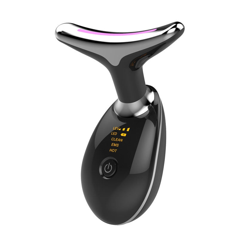 Masajeador Térmico EMS para Cuello – Reafirmante y Lifting – Eliminador de Arrugas con Microcorriente Eléctrica