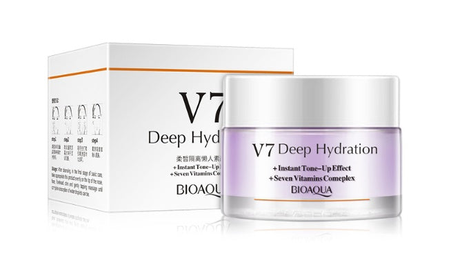Crema facial que ilumina el tono de la piel, crema “lazy” (de aplicación rápida y práctica).