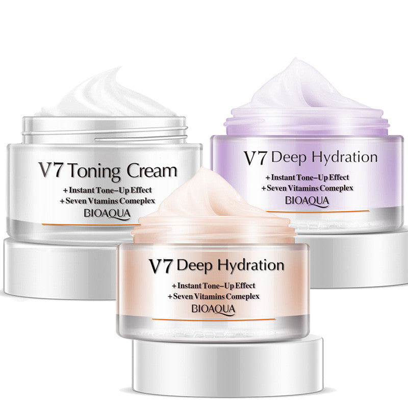 Crema facial que ilumina el tono de la piel, crema “lazy” (de aplicación rápida y práctica).
