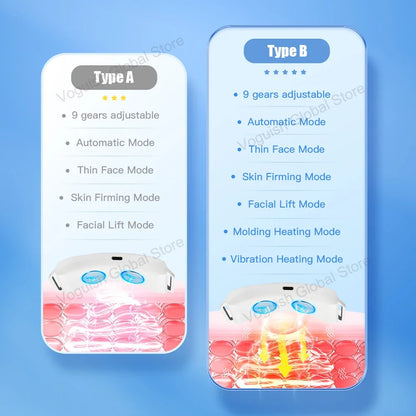 EMS Face Lifting Massager anti Wrinkle Firming Facial Massager V-Face Lift Device Microcurrent Remover Double Chin Skin Care