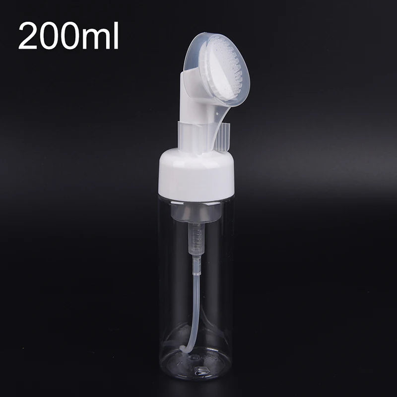 1Pcs Face Cleansing Brush Foaming Bottle Froth Pump Soap Mousses Liquid Massage Facial Cleansing Tool Cleanser Brush Skin Care