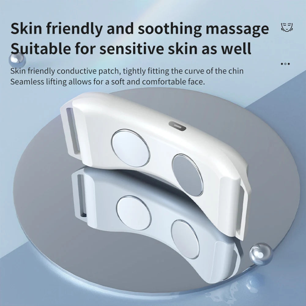 EMS Face Lifting Massager anti Wrinkle Firming Facial Massager V-Face Lift Device Microcurrent Remover Double Chin Skin Care
