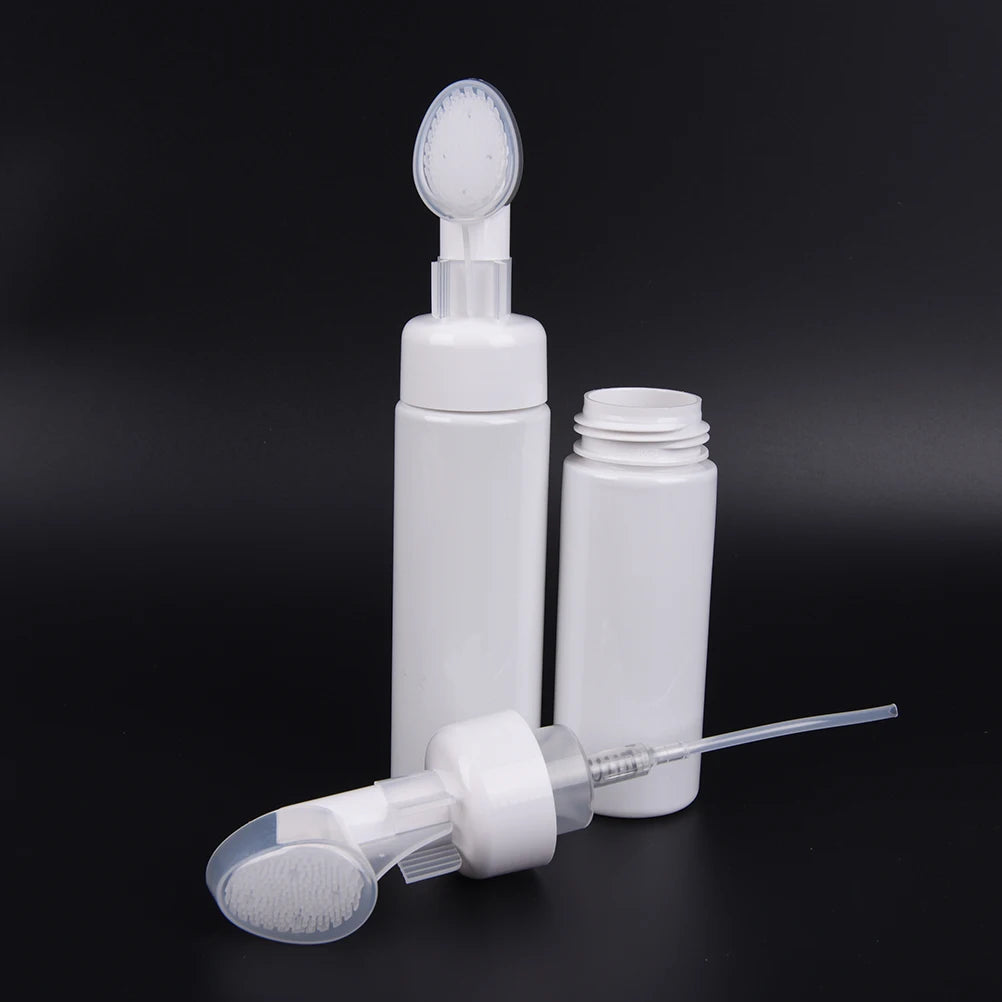 1Pcs Face Cleansing Brush Foaming Bottle Froth Pump Soap Mousses Liquid Massage Facial Cleansing Tool Cleanser Brush Skin Care
