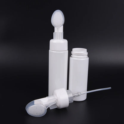1Pcs Face Cleansing Brush Foaming Bottle Froth Pump Soap Mousses Liquid Massage Facial Cleansing Tool Cleanser Brush Skin Care