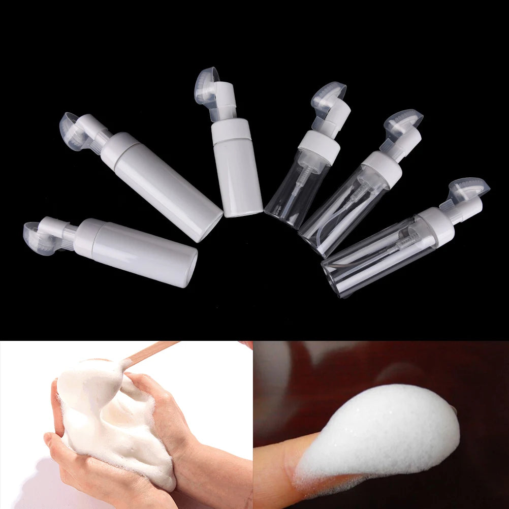 1Pcs Face Cleansing Brush Foaming Bottle Froth Pump Soap Mousses Liquid Massage Facial Cleansing Tool Cleanser Brush Skin Care