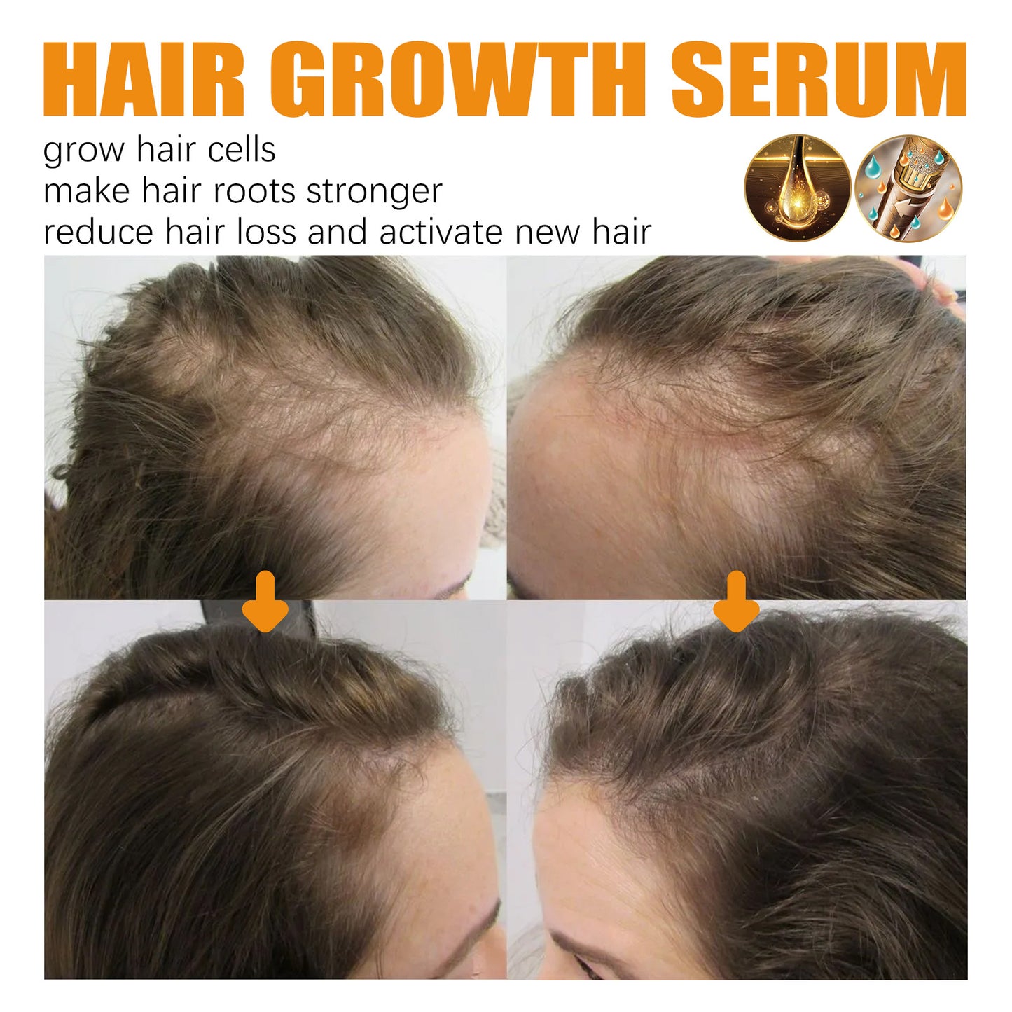 Aceite Esencial para el Crecimiento y Reparación del Cabello