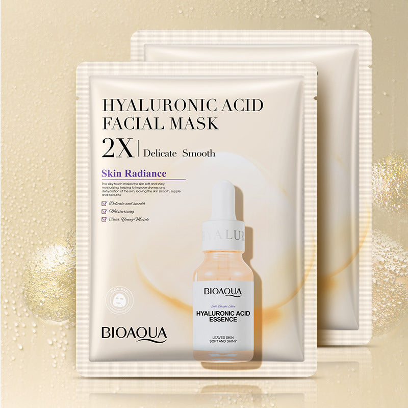 Mascarilla facial de colágeno hidratante y reafirmante.