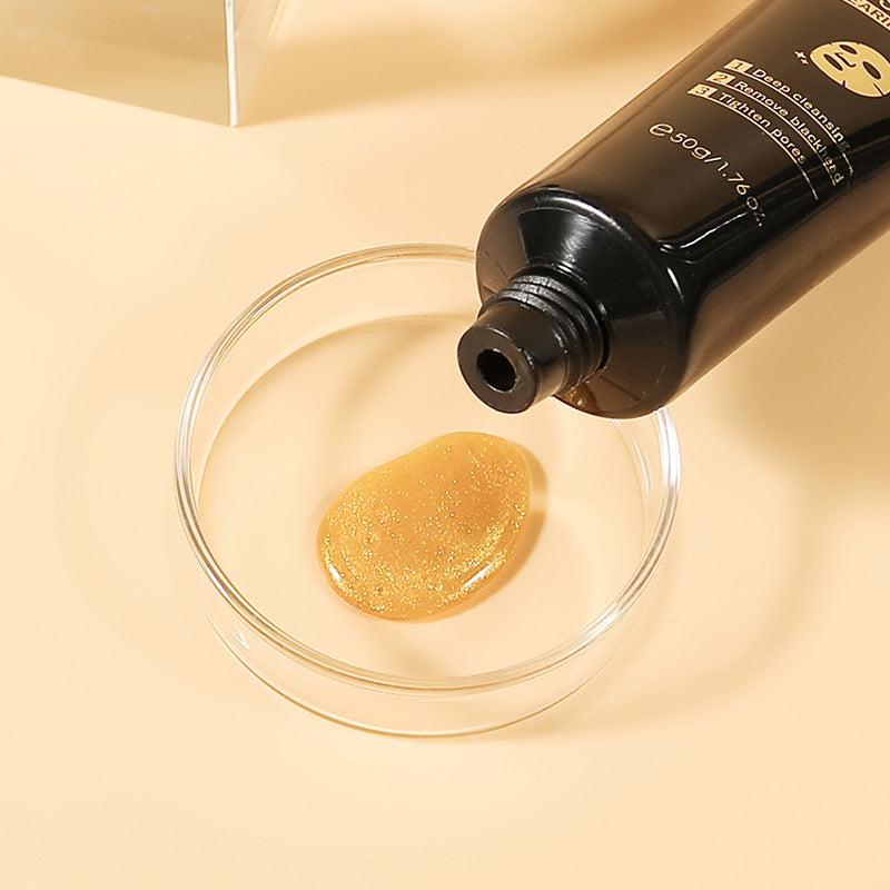 Mascarilla peel-off de caracol con lámina de oro, hidratante.