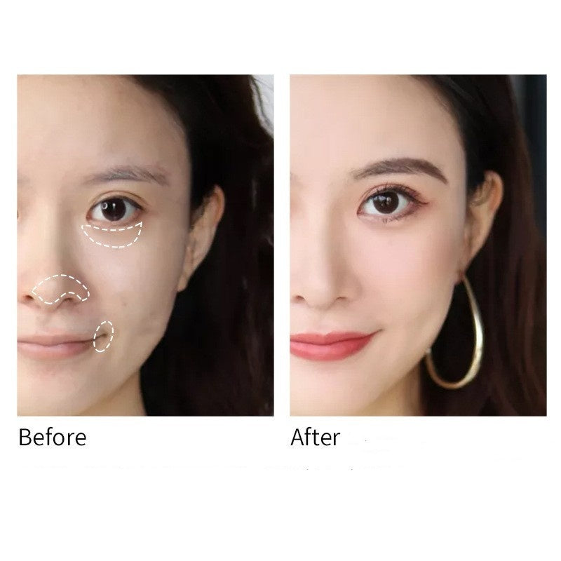 Base líquida en frasco pequeño para mujer, de larga duración, hidratante, con control de grasa y efecto corrector tipo BB cream.