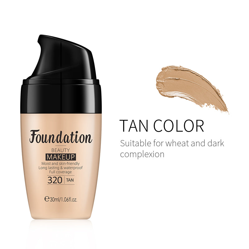Corrector hidratante y base de maquillaje natural.