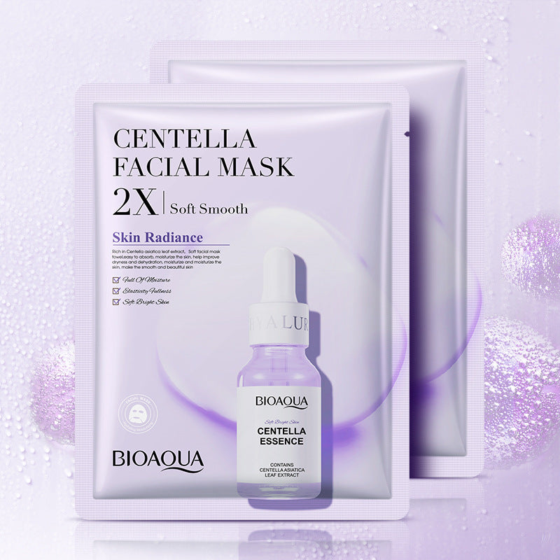 Mascarilla facial de colágeno hidratante y reafirmante.
