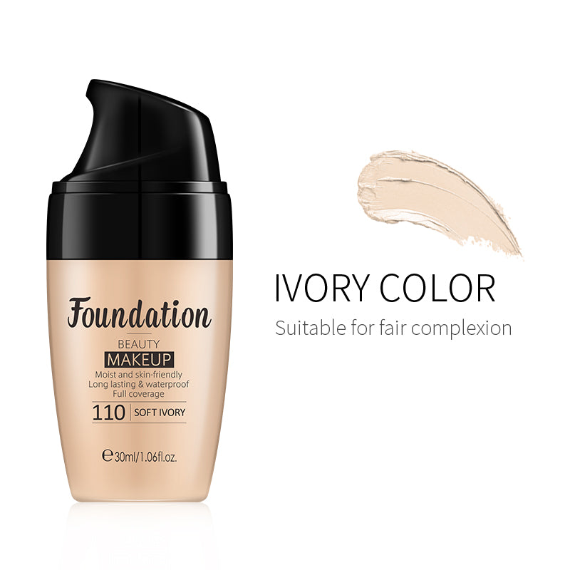 Corrector hidratante y base de maquillaje natural.